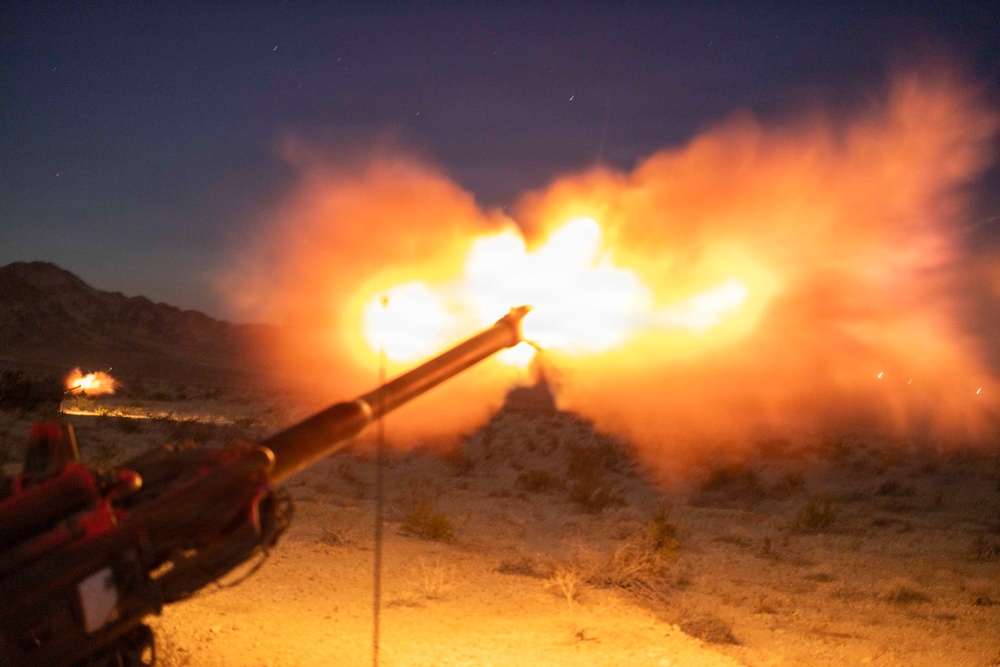 BLT 2/4 Conducts Artillery Live Fire Training