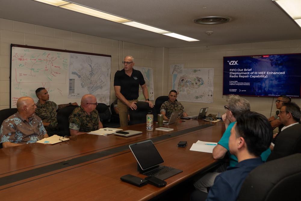 U.S. Marines Receive Hands on Radio Repair Training with L3Harris Staff and Associates