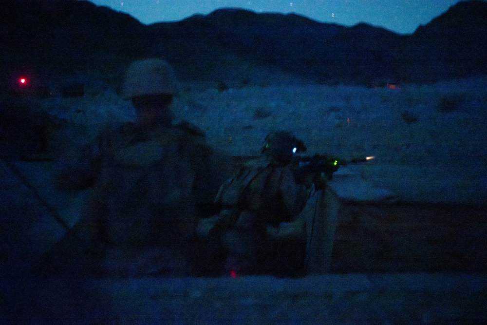ITX 3-26 | 1st Battalion, 24th Marines Conduct Night Platoon Attack at Range 410 Alpha