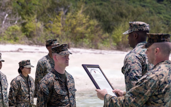 Staff Sgt. Taylor's promotion ceremony