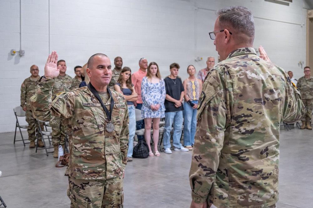 198th RSG Chaplain Promoted