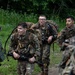 Soldiers Participate in Ruck March During E3B Testing