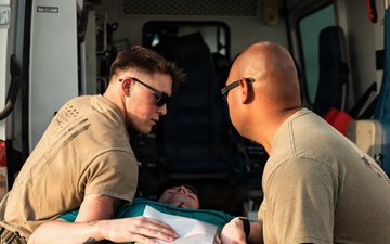 Deployed service members conduct joint MASCAL exercise