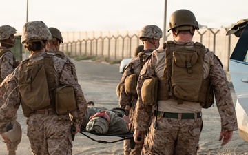 Deployed service members conduct joint MASCAL exercise