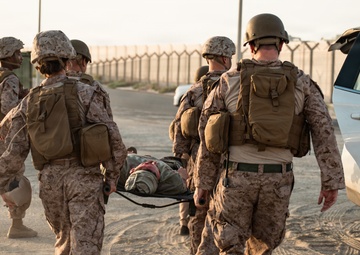 Deployed service members conduct joint MASCAL exercise