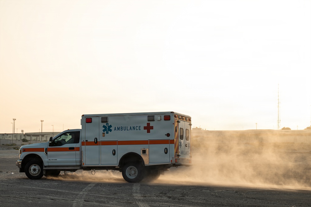 Deployed service members conduct joint MASCAL exercise