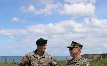 DDAY82 Point Du Hoc ceremony