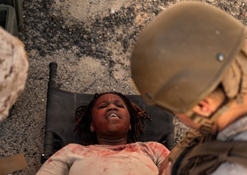 Deployed service members conduct joint MASCAL exercise