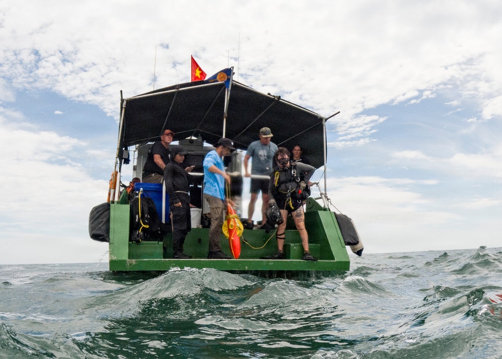 Defense POW/MIA Accounting Agency Conducts Underwater Investigation Mission in Vietnam