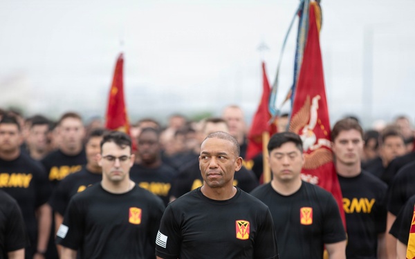 35th ADA Brigade Participates in KATUSA Friendship Week Run