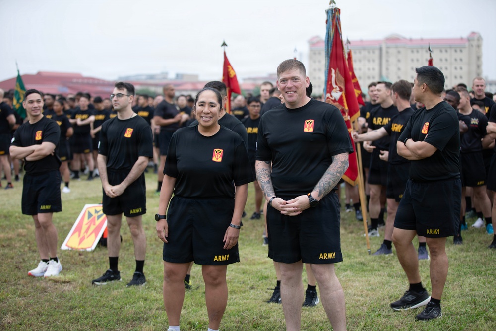 35th ADA Brigade Participates in KATUSA Friendship Week Run