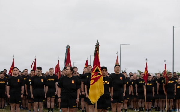 35th ADA Brigade Participates in KATUSA Friendship Week Run