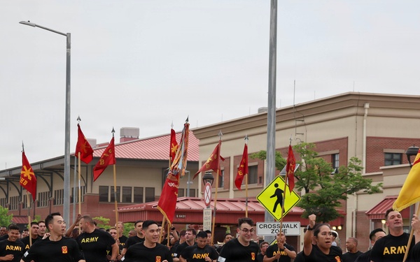 35th ADA Brigade Participates in KATUSA Friendship Week Run