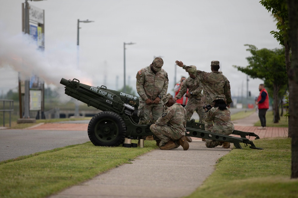 35th ADA Brigade Participates in KATUSA Friendship Week Run