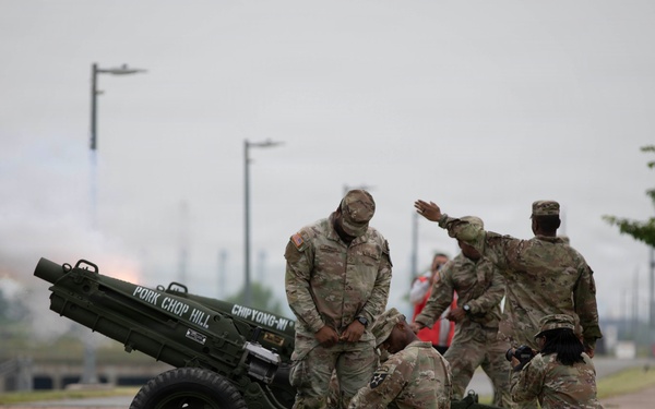 35th ADA Brigade Participates in KATUSA Friendship Week Run