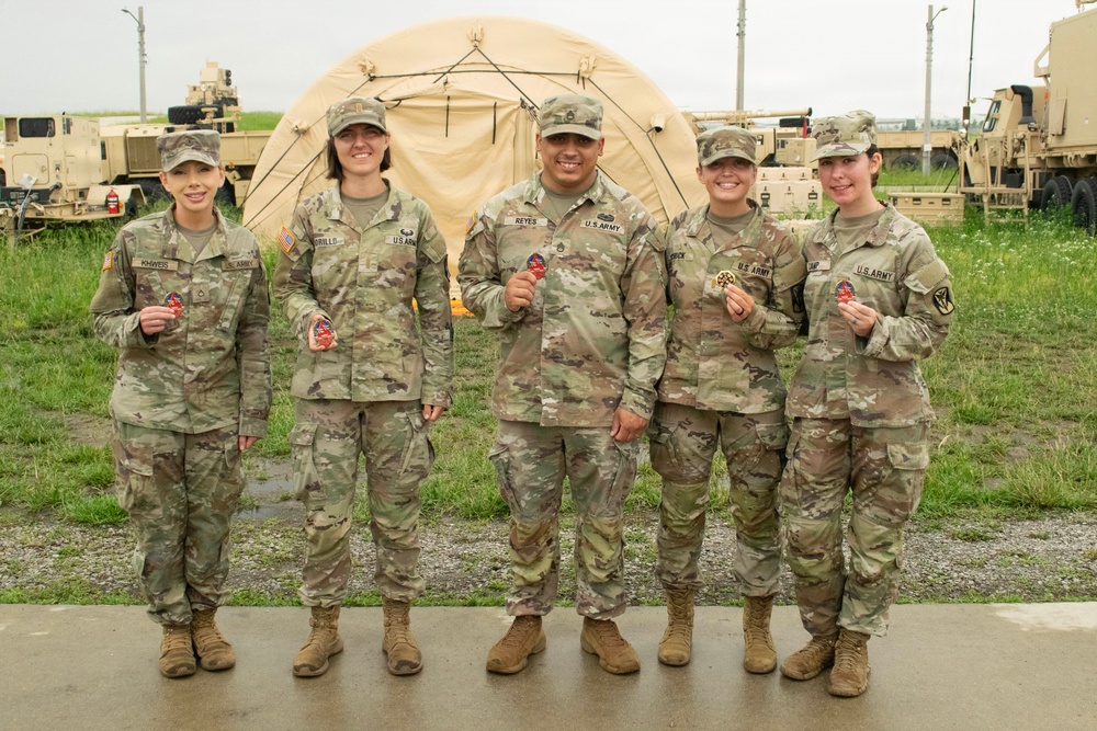 BG Parker and 8th Army BG Brown Visit 35th ADA Brigade