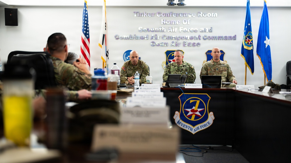 7th Air Force chiefs strengthen leadership through alliance, history and partnership