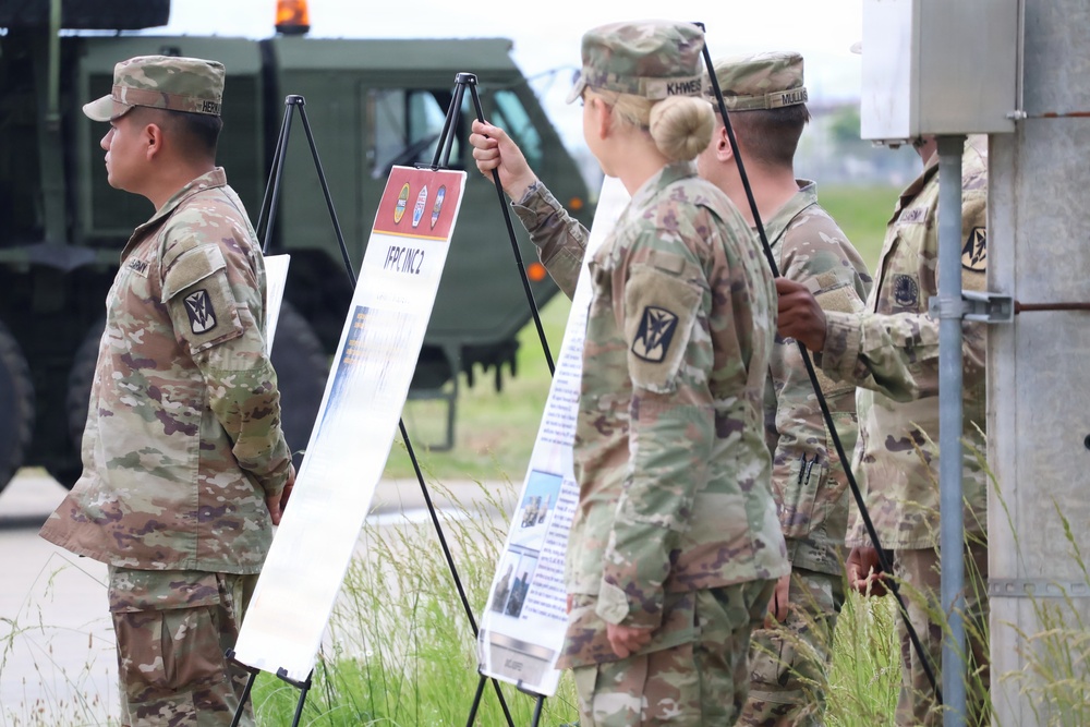 BG Parker and 8th Army BG Brown Visit 35th ADA Brigade