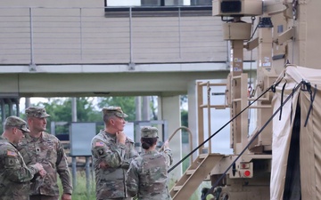 BG Parker and 8th Army BG Brown Visit 35th ADA Brigade