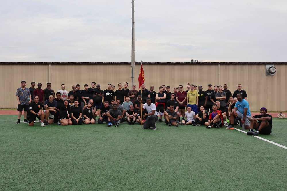 35th Air Defense Artillery Brigade Conducts Brigade Run at Osan Air Base