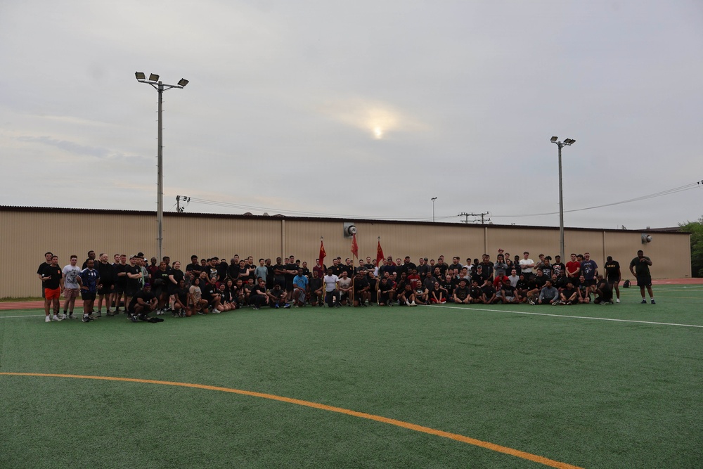 35th Air Defense Artillery Brigade Conducts Brigade Run at Osan Air Base