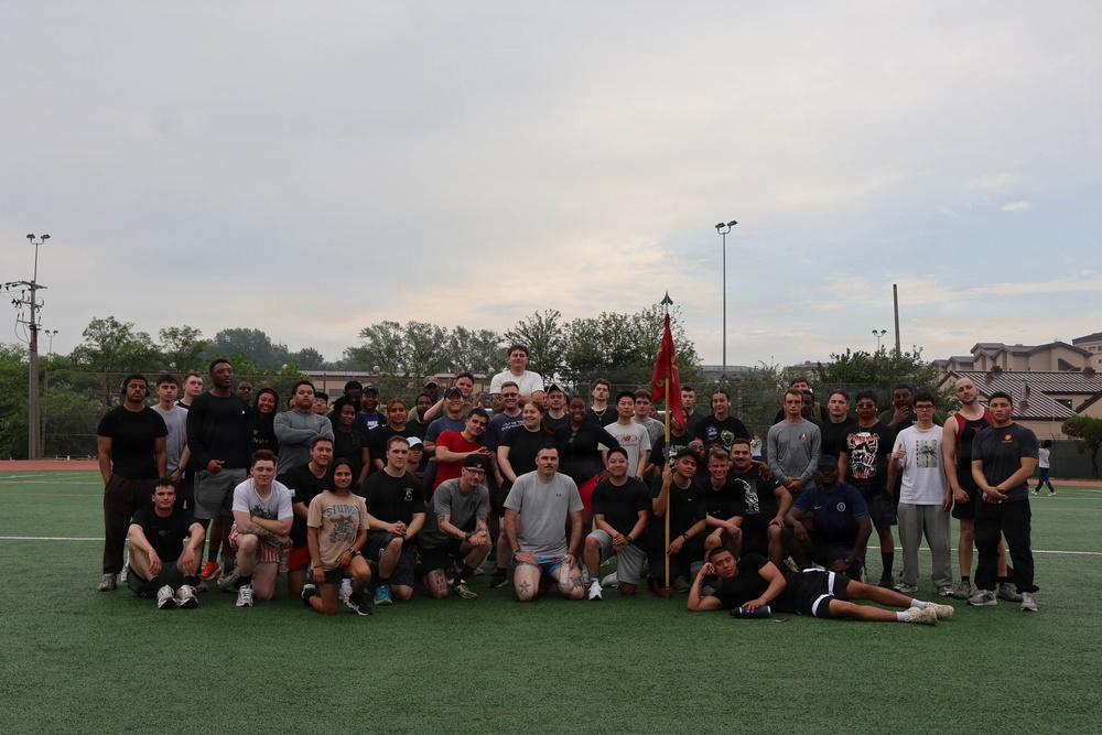 35th Air Defense Artillery Brigade Conducts Brigade Run at Osan Air Base