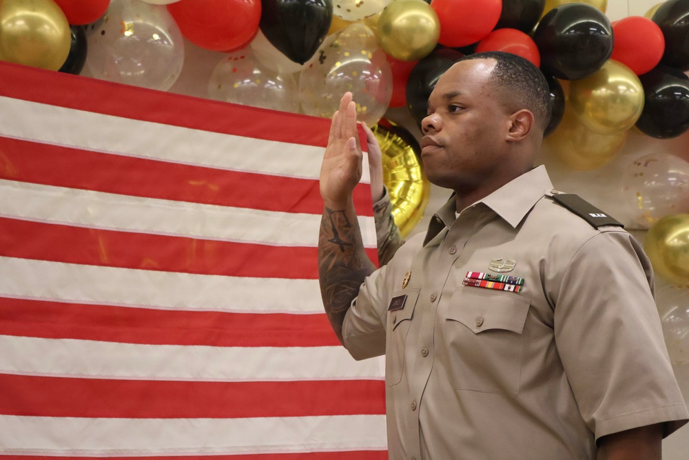 CW2 Jones Promoted in Ceremony Recognizing Excellence