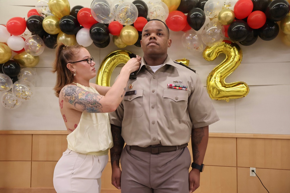 CW2 Jones Promoted in Ceremony Recognizing Excellence