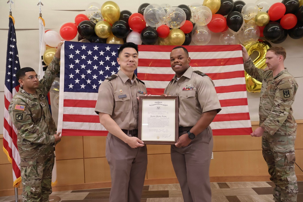 CW2 Jones Promoted in Ceremony Recognizing Excellence