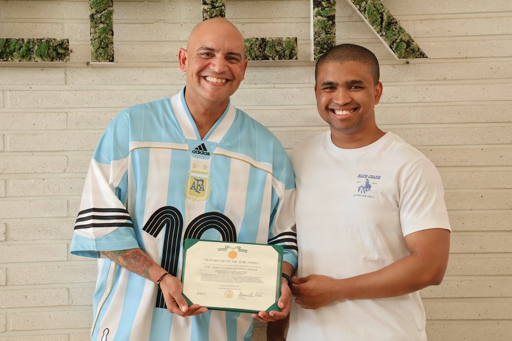 CW2 Jones Promoted in Ceremony Recognizing Excellence