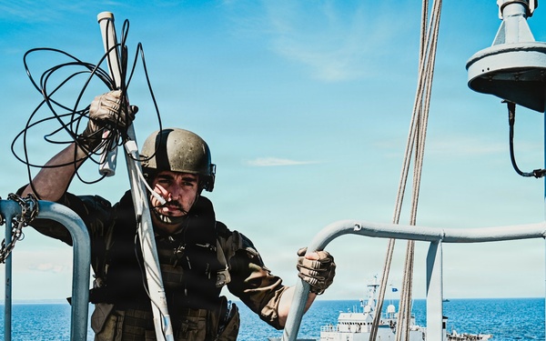 NATO Allies Conduct Visit, Board, Search And Seizure Training on Polish Vessel During BALTOPS