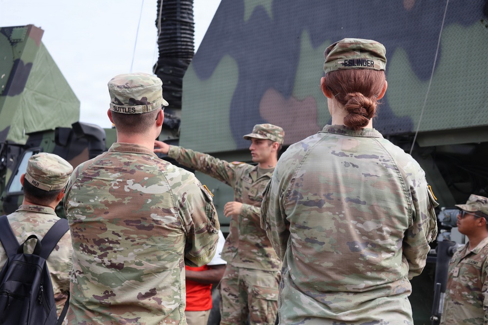 Bravo Battery Hosts Static Display
