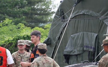 Bravo Battery Hosts Static Display