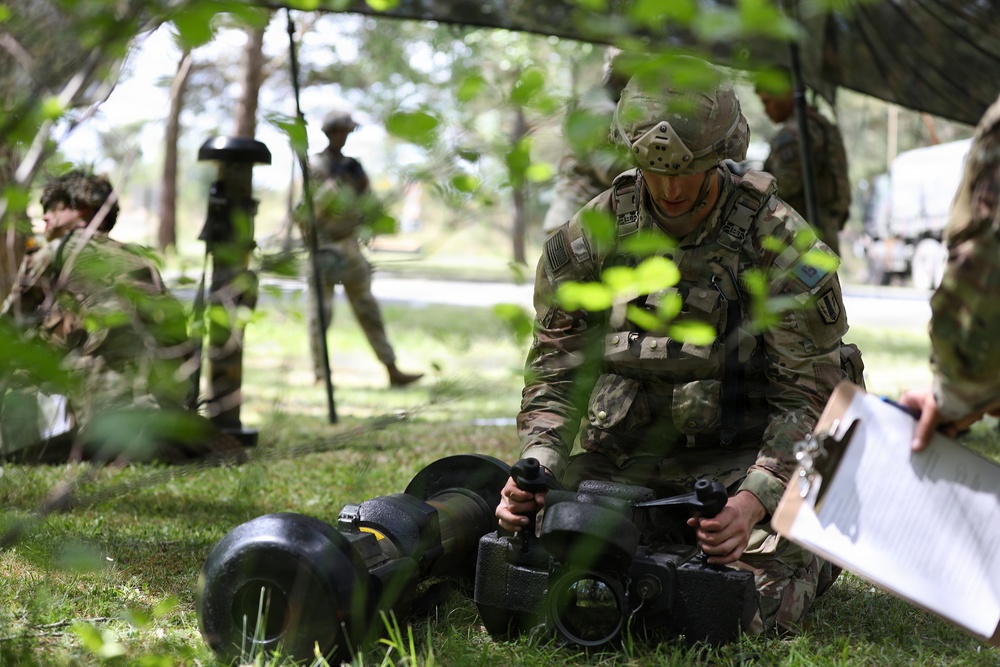 V Corps Best Squad Competition Day 1