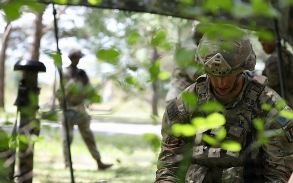 V Corps Best Squad Competition Day 1