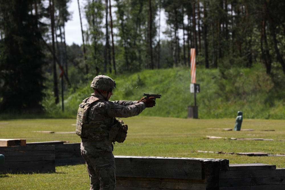 V Corps Best Squad Competition Day 1
