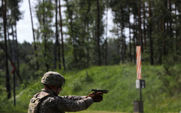 V Corps Best Squad Competition Day 1