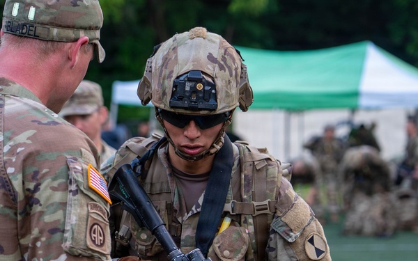 Soldiers Participate in the 12-Mile Ruck March