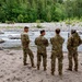 Oregon National Guard members collaborated with the Clackamas Fire Department and additional first responders to conduct aviation rescue training