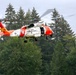 Oregon National Guard members collaborated with the Clackamas Fire Department and additional first responders to conduct aviation rescue training