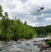 Oregon National Guard members collaborated with the Clackamas Fire Department and additional first responders to conduct aviation rescue training