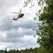Oregon National Guard members collaborated with the Clackamas Fire Department and additional first responders to conduct aviation rescue training