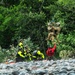 Oregon National Guard members collaborated with the Clackamas Fire Department and additional first responders to conduct aviation rescue training