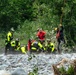 Oregon National Guard members collaborated with the Clackamas Fire Department and additional first responders to conduct aviation rescue training