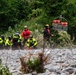 Oregon National Guard members collaborated with the Clackamas Fire Department and additional first responders to conduct aviation rescue training