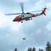 Oregon National Guard members collaborated with the Clackamas Fire Department and additional first responders to conduct aviation rescue training