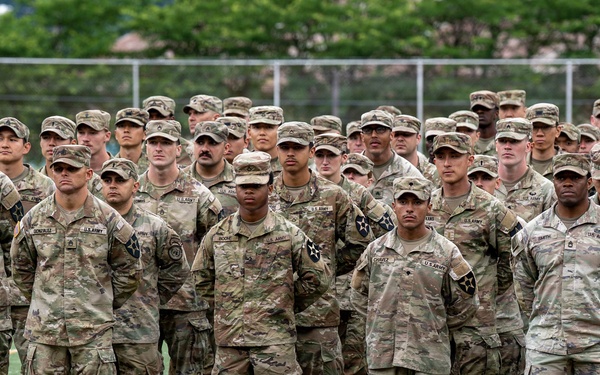 Soldiers Participate in the 12-Mile Ruck March