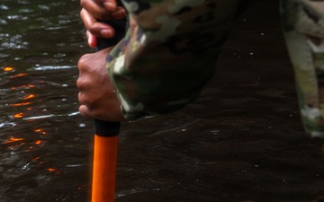 374 CES Airmen maintain installation readiness through storm, mitigating flood