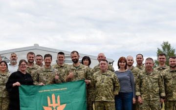 U.S. Army engineers train Ukrainian military officers on large-scale construction management