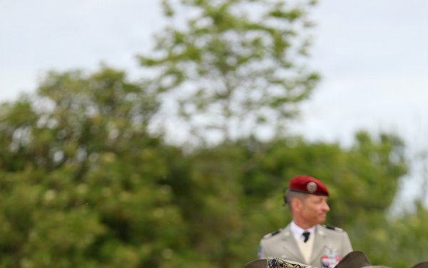 DDAY82 Pointe Du Hoc ceremony